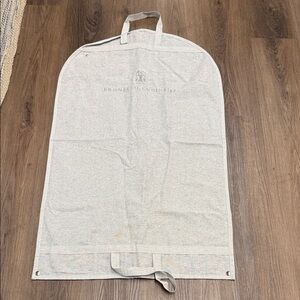 Brunello Cucinelli Linen Garment Bag Blazer Travel Bag Sleeper Bag 24" x 38"